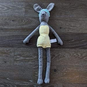 Anthropologie Swim Bunny Stuffed Animal